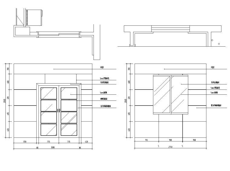 CAD室内设计及施工资料下载-[广东]奥林匹克花园室内设计施工图及效果图