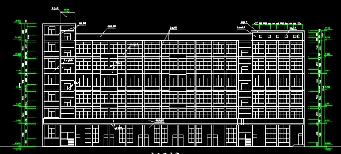 建筑立面设计教学资料下载-小学拟建教学楼建筑设计方案施工图