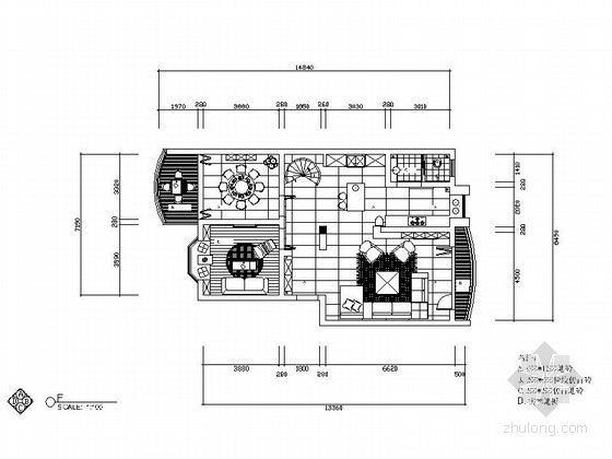 现代装修复式资料下载-现代大气复式房室内装修图（含实景图）