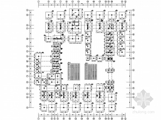 大学框架教学楼资料下载-[江苏]四层框架结构大学教学楼结构施工图