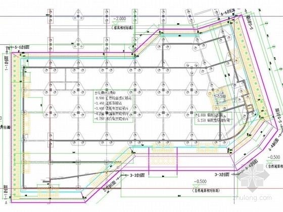 重力式挡墙施工方案资料下载-[浙江]基坑搅拌桩复合土钉墙及重力式挡墙支护施工图