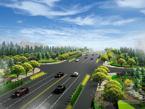 绿化隔离带道路资料下载-[湖北]2015年道路绿化提质建设项目预算书及PKPM预算文件(7个标段图纸)