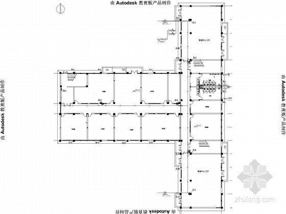 化验楼建筑施工图资料下载-[安徽]水质化验中心给排水消防施工图