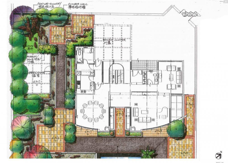 133张别墅庭院景观&小尺寸节点景观手绘平面图-133张庭院景观&小尺寸节点手绘 5