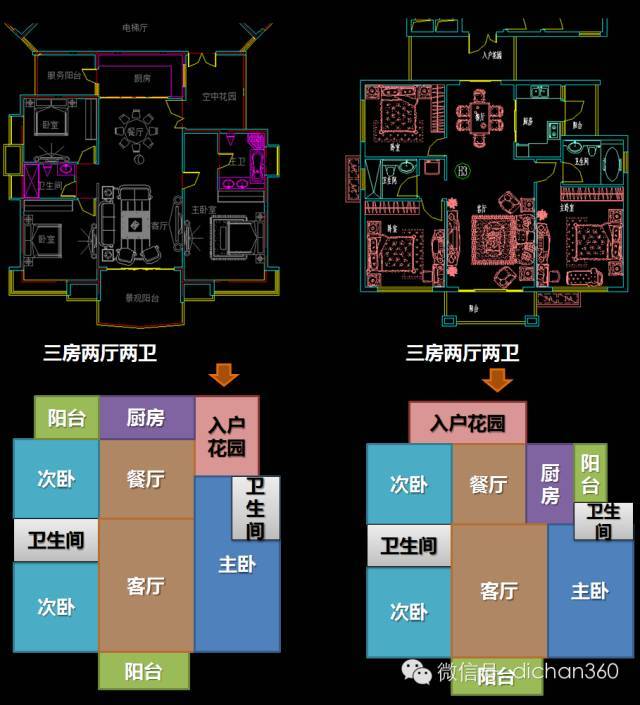 最牛一梯三户是这样布局的，值得所有人学习_11