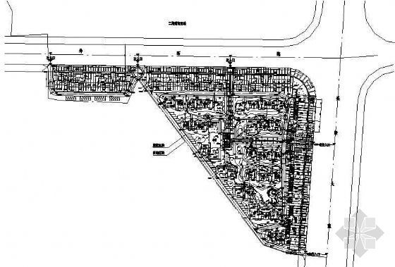 住宅cad图套图资料下载-南昌住宅小区一期景观施工套图