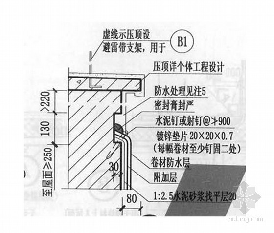 河南省某药厂综合楼及仓库屋面施工方案- 