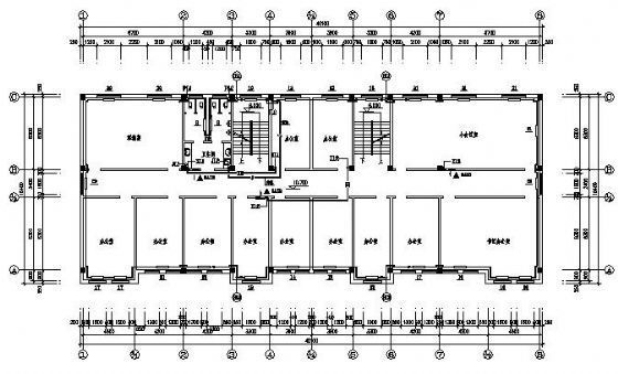 五层办公楼CAD设计图资料下载-某五层办公楼给排水采暖消防设计图