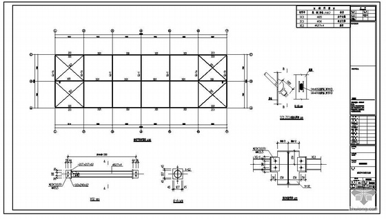 12米厂房图纸资料下载-某农民创业园15米×48米厂房结构设计图
