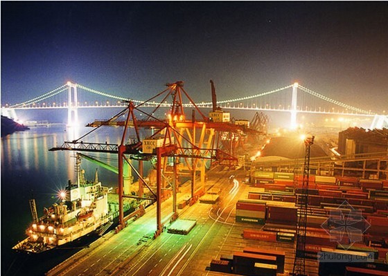 综合码头工程全套施工资料下载-[杭州]码头夜景照明工程商务投标书（全套报表）