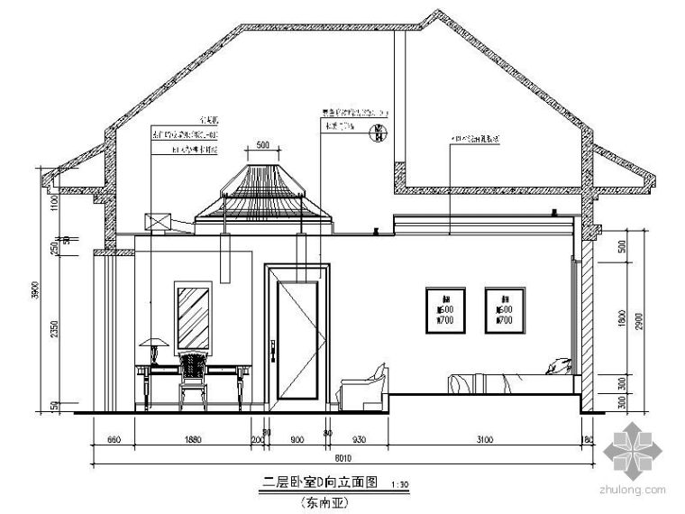 东南亚风格别墅施工图_2