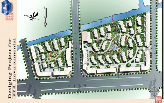 住宅总体景观设计方案资料下载-温州住宅小区景观设计方案