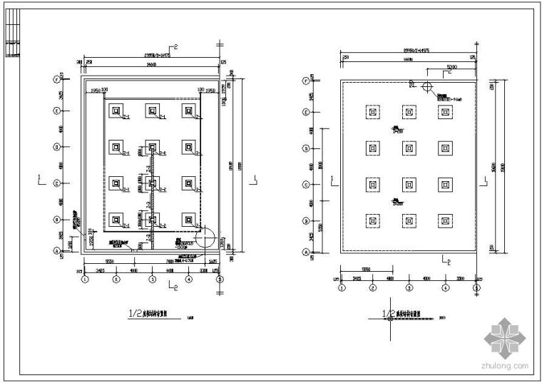格宾网石笼挡墙结构设计图资料下载-某水厂结构设计图