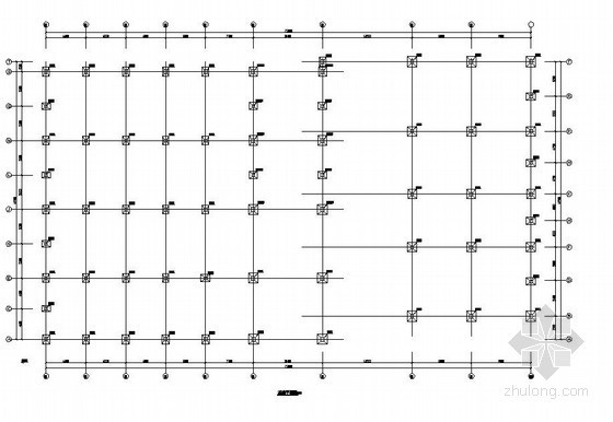 钢结构厂房结构设计图资料下载-某钢结构厂房结构设计图