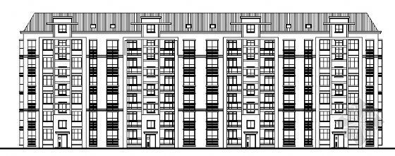 茶室景观建筑设计图资料下载-住宅楼建筑设计图