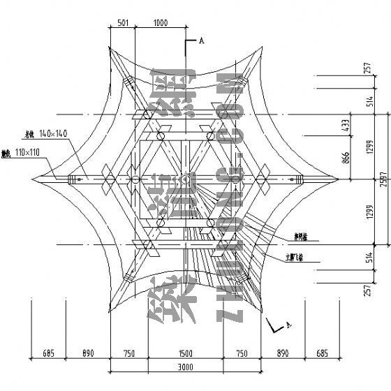 六角亭建施详图-3