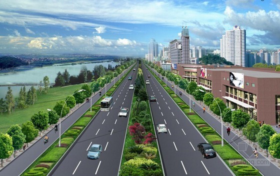 道路景观节点提升工程资料下载-[广东]道路提升工程招标文件