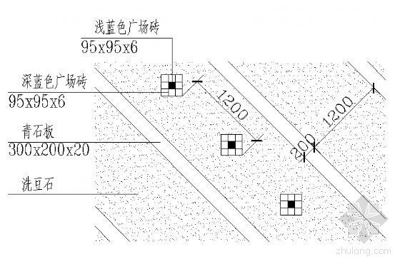 小区硬地铺装施工方案资料下载-楼地铺装详图