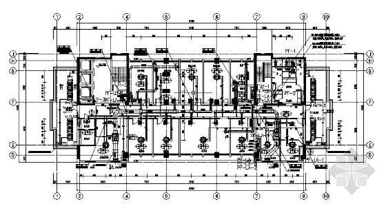 公路工程实验室策划资料下载-某实验室通风及空调平面