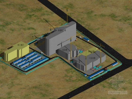 医疗气体系统施工方法资料下载-[江苏]医院工程投标施工组织设计（600余页 组拼式大模板 单元式幕墙）