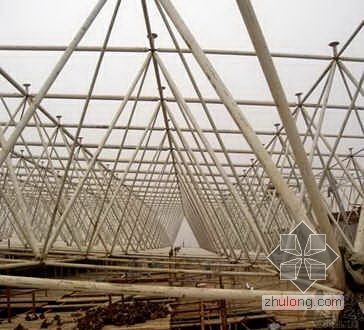 [惠州]体育馆钢结构网架施工组织设计- 