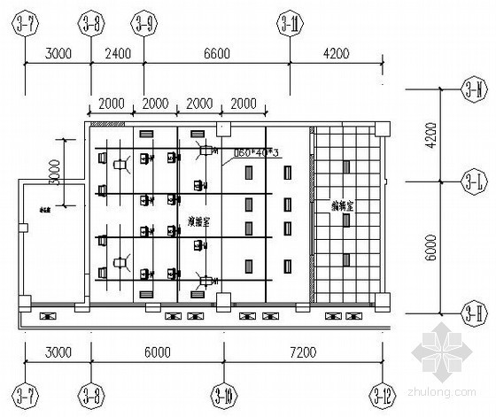 演播室平面图CAD资料下载-[成都]某学校演播室弱电设计图纸