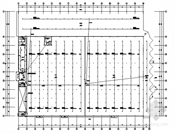 公园建筑强电图纸资料下载-上海某丙级仓库强电图纸