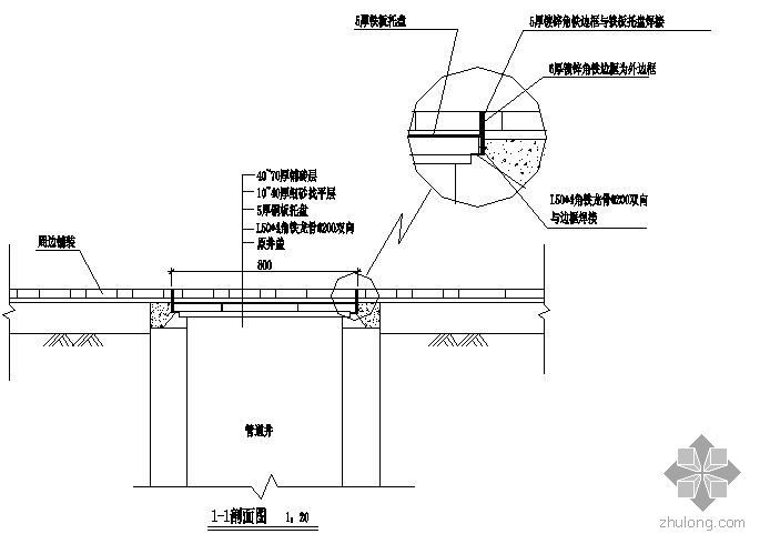 不锈钢井盖详图资料下载-高档小区中双层不锈钢井盖制作