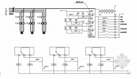 真空泵作用资料下载-真空泵电控原理图