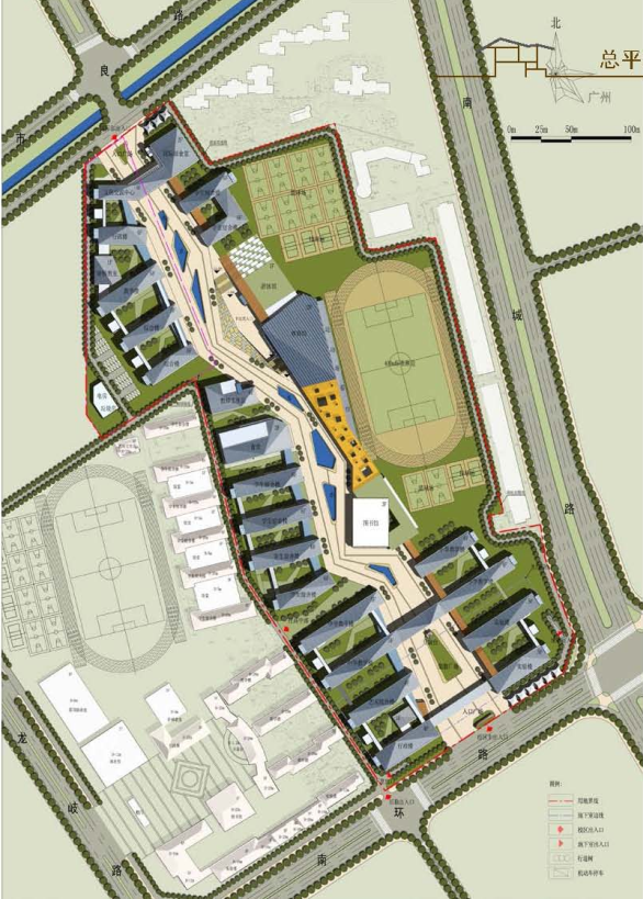 [广东]中学扩建项目（16年最新文本）-中学扩建项目（16年最新文本）