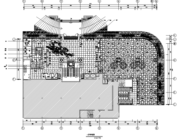 现代风格会所效果图资料下载-[福建]现代风格容泰公馆会所空间设计施工图（附效果图）