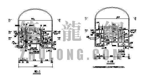 滤池冲洗水量资料下载-某水厂滤池大样图