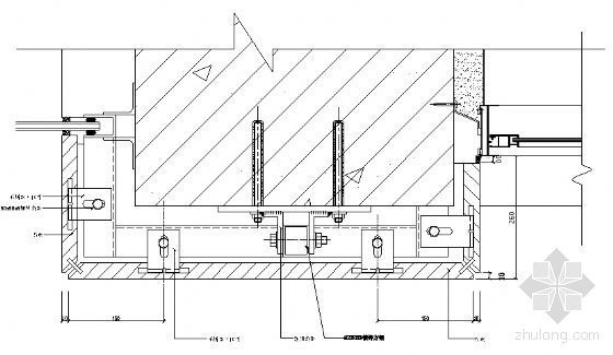石材幕墙窗节点图资料下载-石材幕墙节点图12