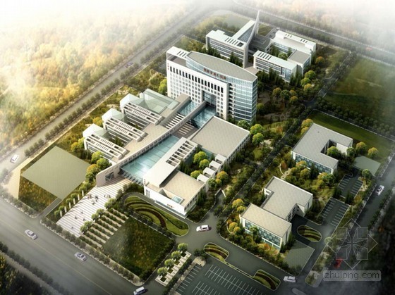 精神医院方案文本资料下载-[崇左市]某人民医院方案文本