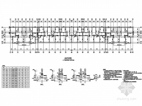 六层公寓建筑图结构施工图资料下载-[南昌]六层砖混结构公寓楼结构施工图