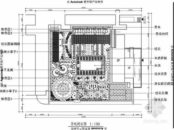 青春主题广场设计资料下载-[桂林]主题广场设计方案施工图