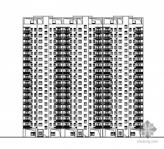 商住宅结构施工图资料下载-[长沙]某底商住宅建筑施工图
