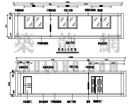 监控机房建筑图纸资料下载-大学网络机房电气施工图