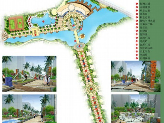 安静住宅环境景观设计资料下载-[常熟]临湖水景住宅区景观设计方案（一）