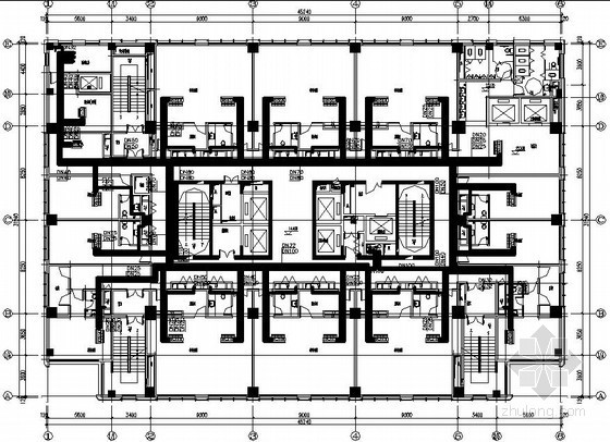 杭州尊宝大厦建筑施工图资料下载-[杭州]高档商务大厦空调通风设计施工图