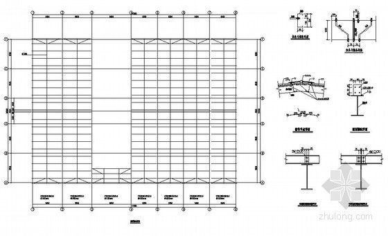 浙江多层厂房套图资料下载-某多层厂房结构设计图
