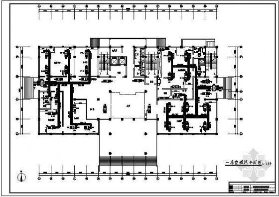 济南空调设计资料下载-济南某大厦酒店空调设计图