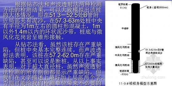 基桩检测培训讲义全套528页PPT（承载力检测 桩身检测）-桩身模型示意图 