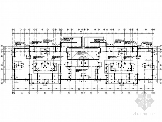 预应力静压方桩资料下载-[江苏]高层住宅楼桩筏基础结构施工图