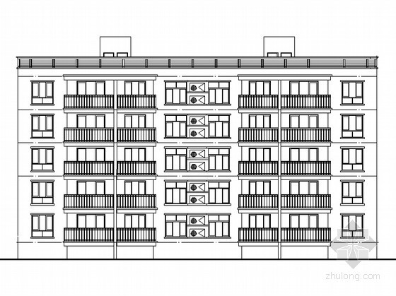 地上五层地下1层毕业设计资料下载-[毕业设计]某五层住宅楼建筑方案