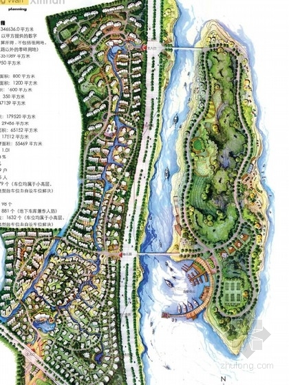 福州景观设计报告资料下载-[福州]滨水居住区景观设计方案