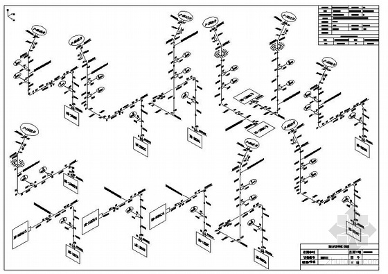 上海某年产20万吨abs装置压力管道图纸