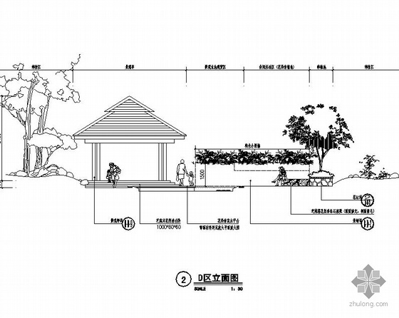 南京某居住区局部区域景观设计施工图- 