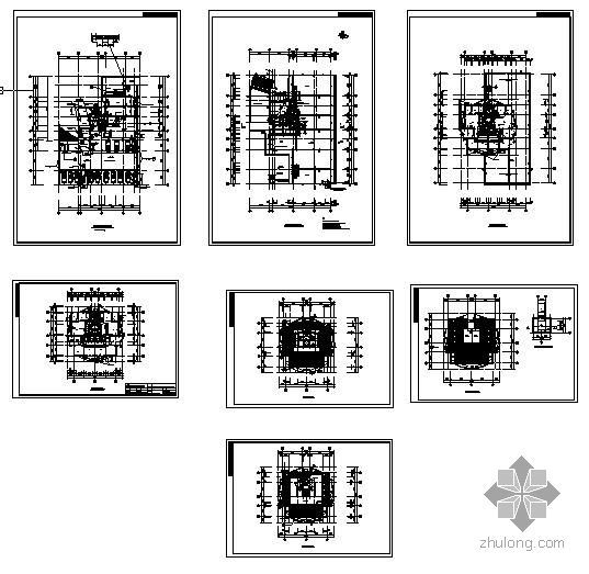 温州五层建筑设计图资料下载-温州某框架剪力墙住宅建筑结构图
