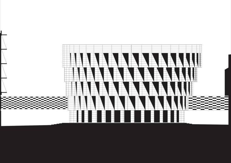 绿色建筑没那么绿—典型节能建筑的非典型立面设计-瑞典节能建筑：立面图